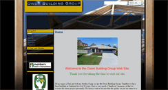 Desktop Screenshot of owenbuildinggroup.com